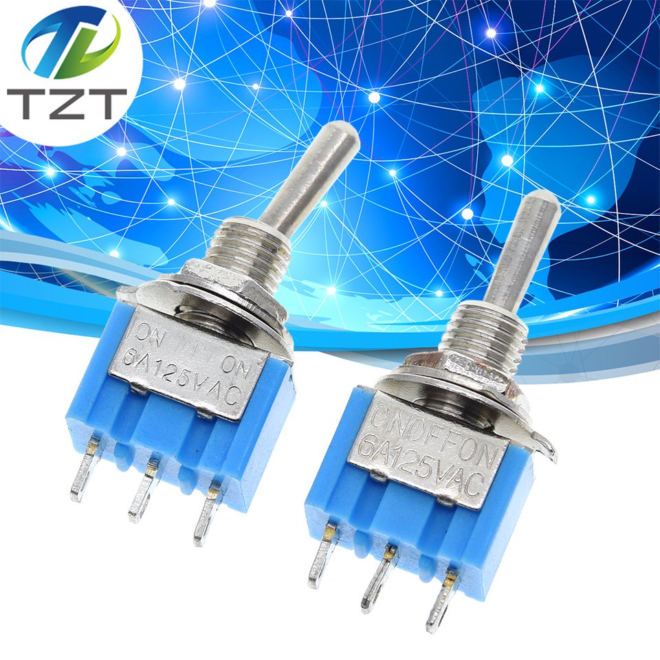 

Тумблер TZT MTS-103 3-позиционный