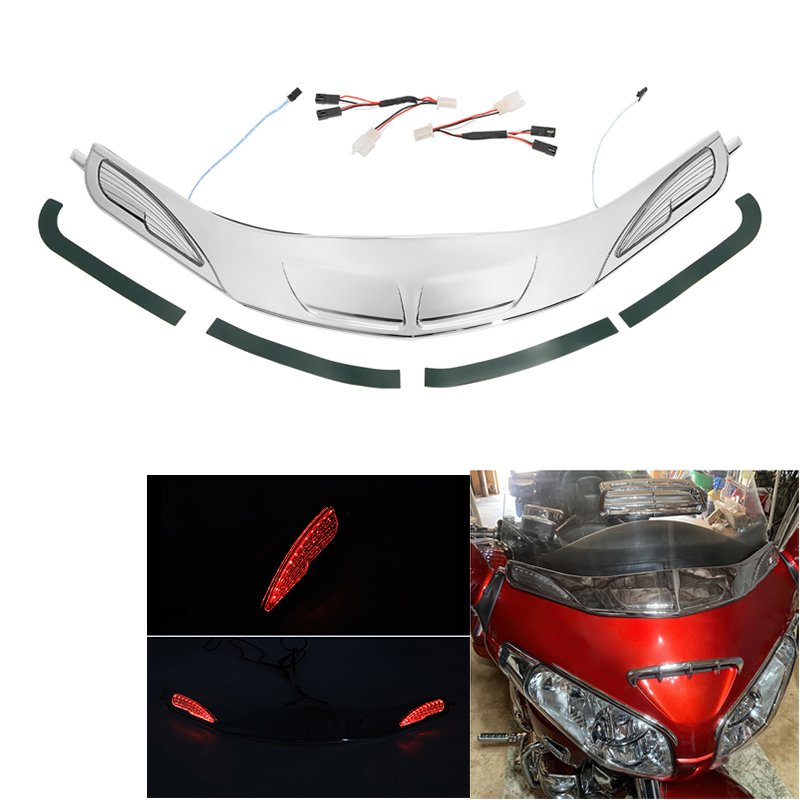 

Хромированная накладка на лобовое стекло для Honda Goldwing GL1800 2001-2017 F6B 13-17