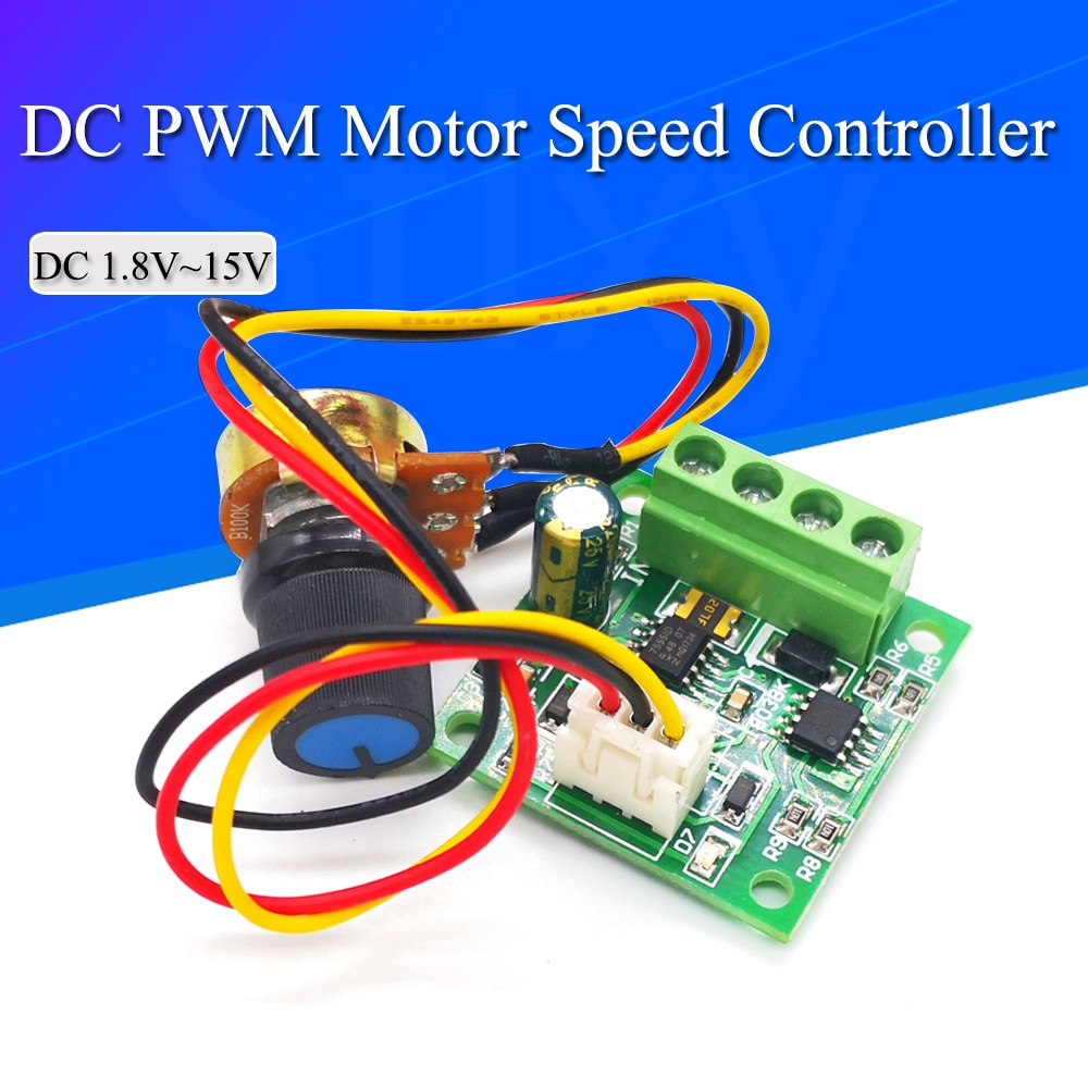 

Автоматический контроллер скорости двигателя DC 1.8V-15V 2A