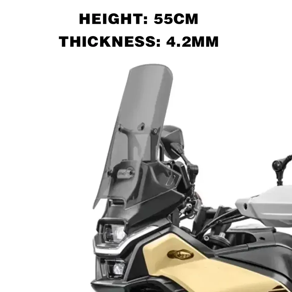 

Для CFMOTO 450MT MT450 ветровое стекло переднее лобовое стекло 450MT приподнятое лобовое стекло для cf moto 450MT аксессуары