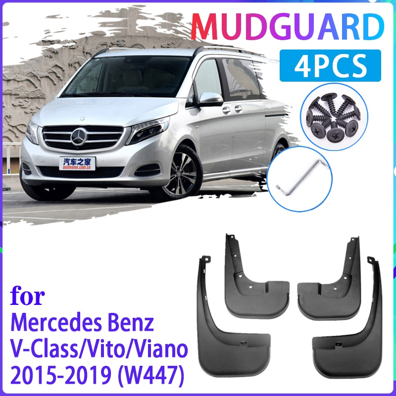 

Автомобильные Брызговики для Mercedes Benz V - Class Vito Viano 2015 ~ 2019 W447 Брызговики крыло Автоаксессуары