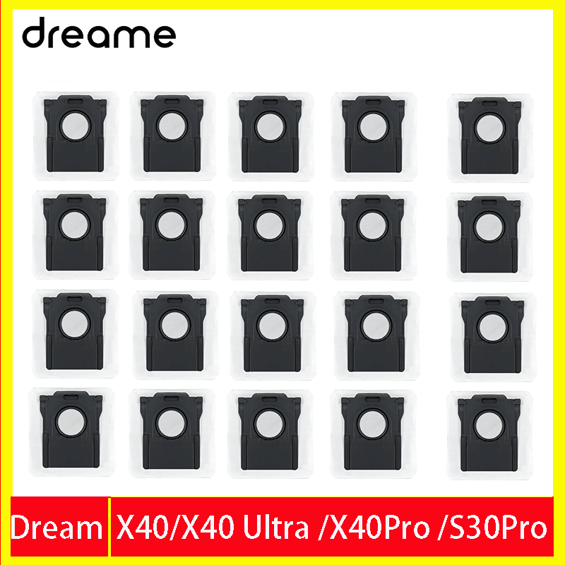 

Комплект запасных аксессуаров для робота-пылесоса Dreame X40 Ultra, резиновая основная/стрижка/боковая щетка, фильтр, тряпка для швабры
