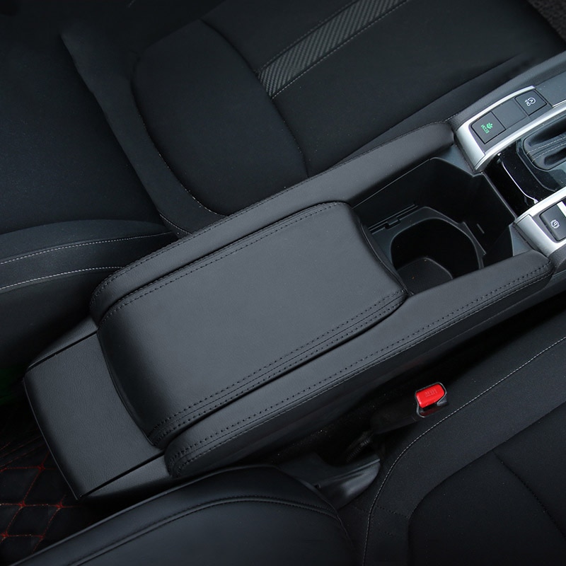 

Honda Civic 10-го Поколения 2016-2021, Кожаная Отделка Подлокотника Центральной Консоли Для Civic X FC