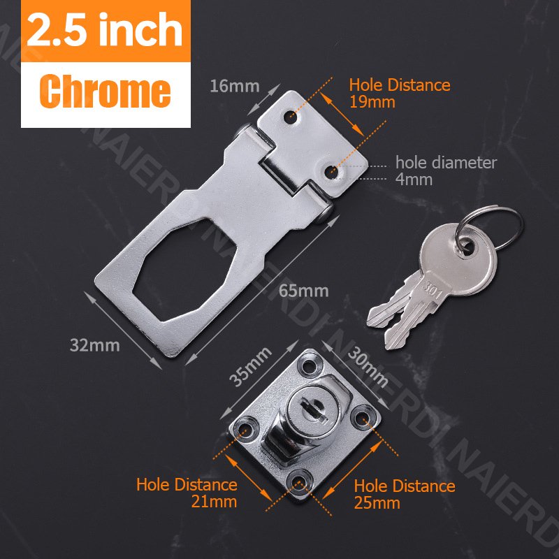 

NAIERDI Замок для ящиков Hasp-6776