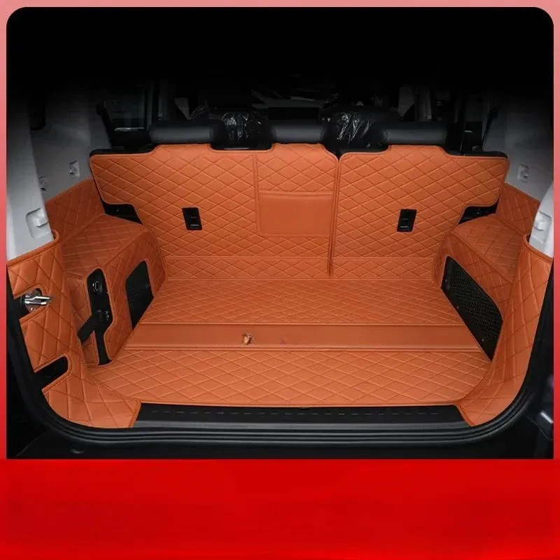 

CherryJetour Traveller T2 2023 2025 Jetour T2 Кожаные коврики для багажника Прочный вкладыш для багажника Внутренний чехол для багажника Автомобильные аксессуары