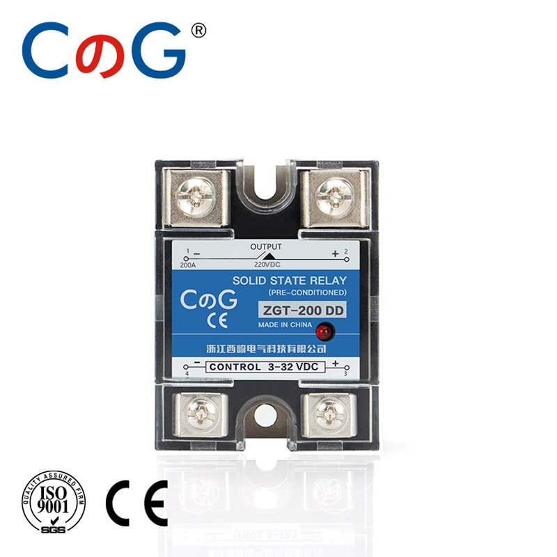 

CG SSR-10DD/25DD/40DD Твердотельное реле постоянного тока