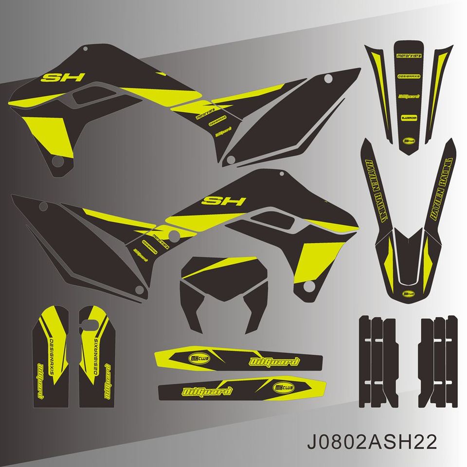 

Для Sherco SE SEF SER 125 250 300 450 2017 2018 2019 2020 2021 полная графика наклейки мотоцикл фон на заказ