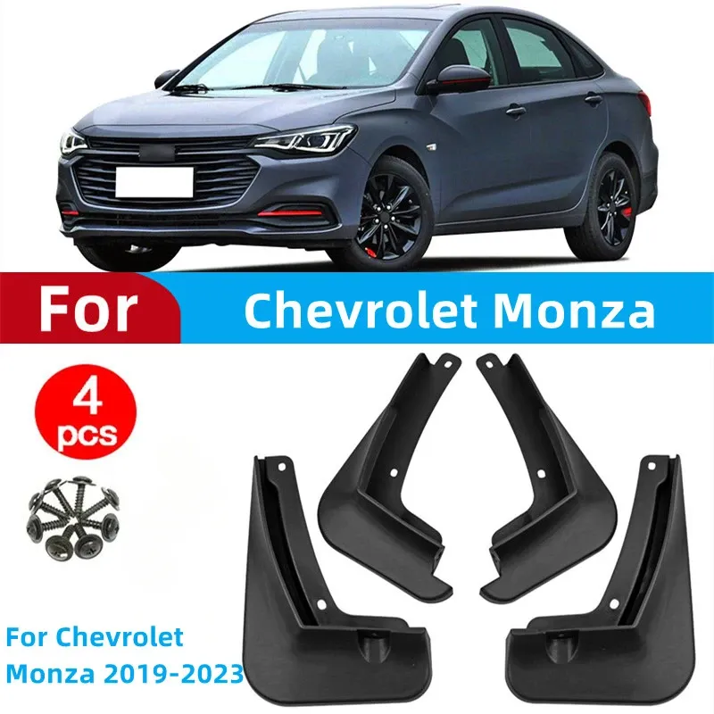 

Брызговики для Chevrolet Monza 2019 2020 2021 2022 2023, брызговики, колеса, брызговики, передние и задние автомобильные аксессуары