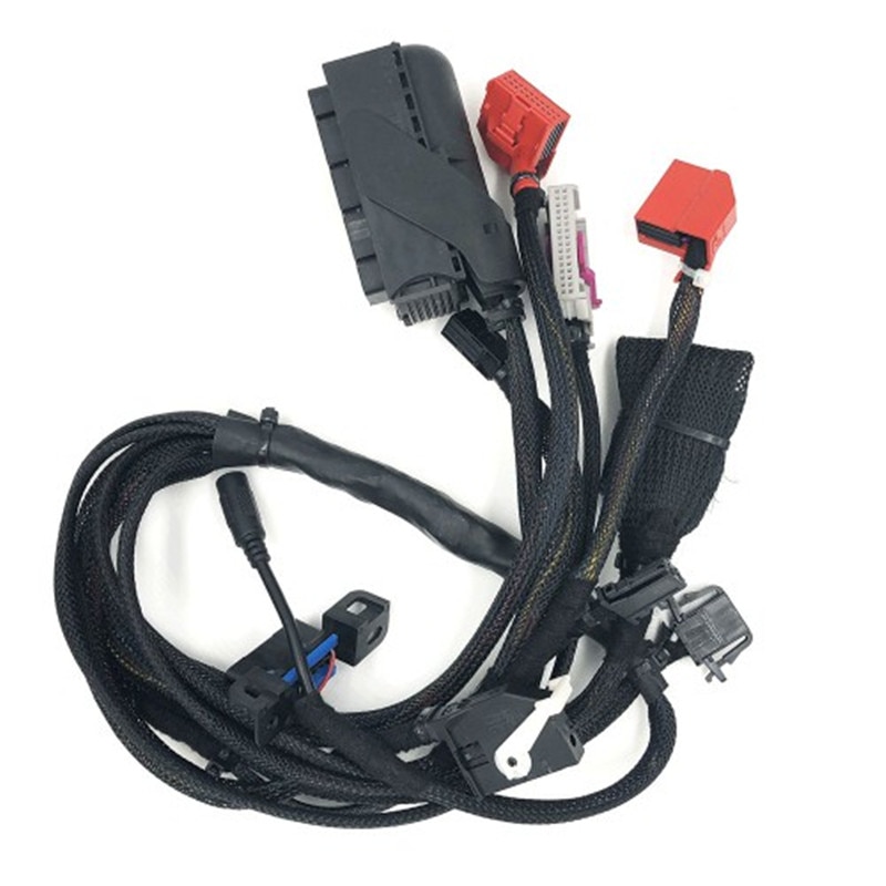 

Универсальный контрольный шлюз ECU EIS EZS ELV Cluster J518, испытательный кабель платформы для Audi Q7, A6, C6, ELV, Замок рулевого управления, линия адаптера ключа для ремонта