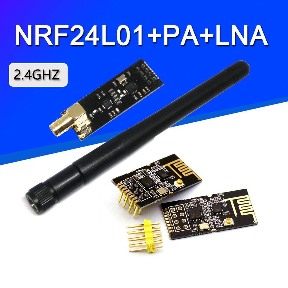 

Беспроводные модули NRF24L01+PA+LNA Stlxy