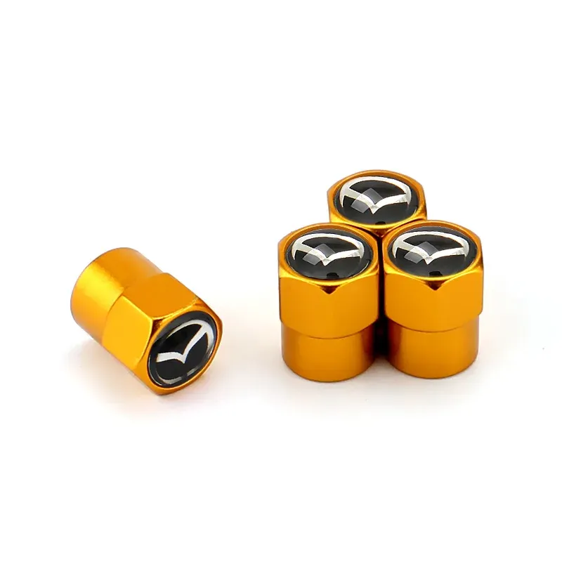 

Прочная крышка стержня воздушного клапана автомобиля для Mazda 5 6 323 626 Rx8 7 Mx3 Mx5 Atenza Axela, металлическая крышка клапана автомобильной шины, аксессуары