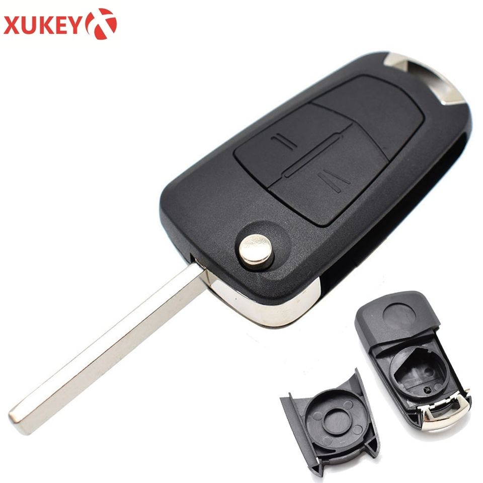 

Автомобильный чехол для дистанционного ключа для Vauxhall Opel Corsa D Astra H Vectra Signum Zafira B Combo Meriva A, комплект для ремонта 2-кнопочного ключа