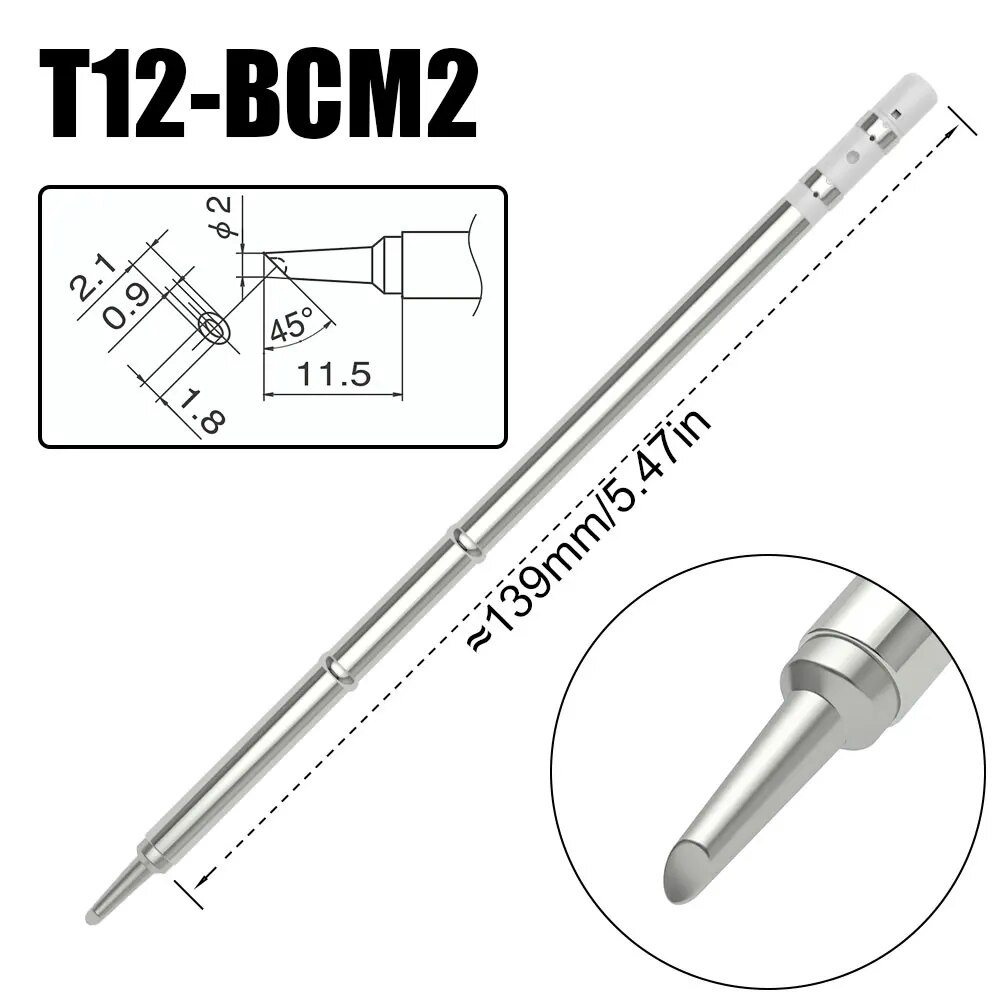 

Оригинальные Сварочные Жала T12-BCM2 Для Паяльной Станции