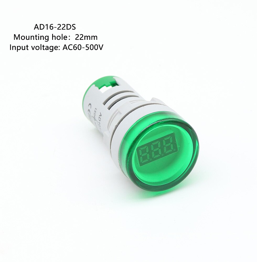

Цифровой вольтметр AN&H 22 мм 50-500 В