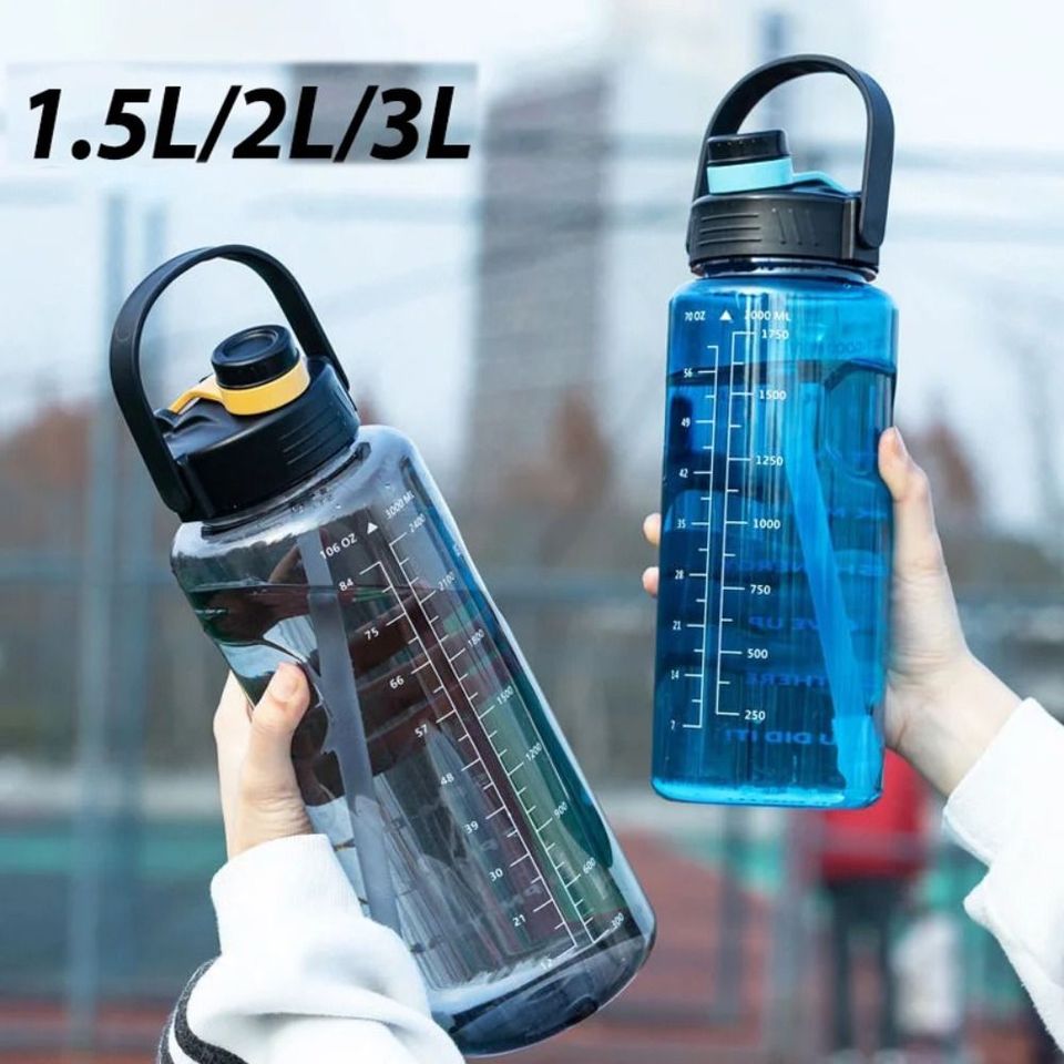 

Пластиковая спортивная бутылка для воды 1,5л/2л/3л