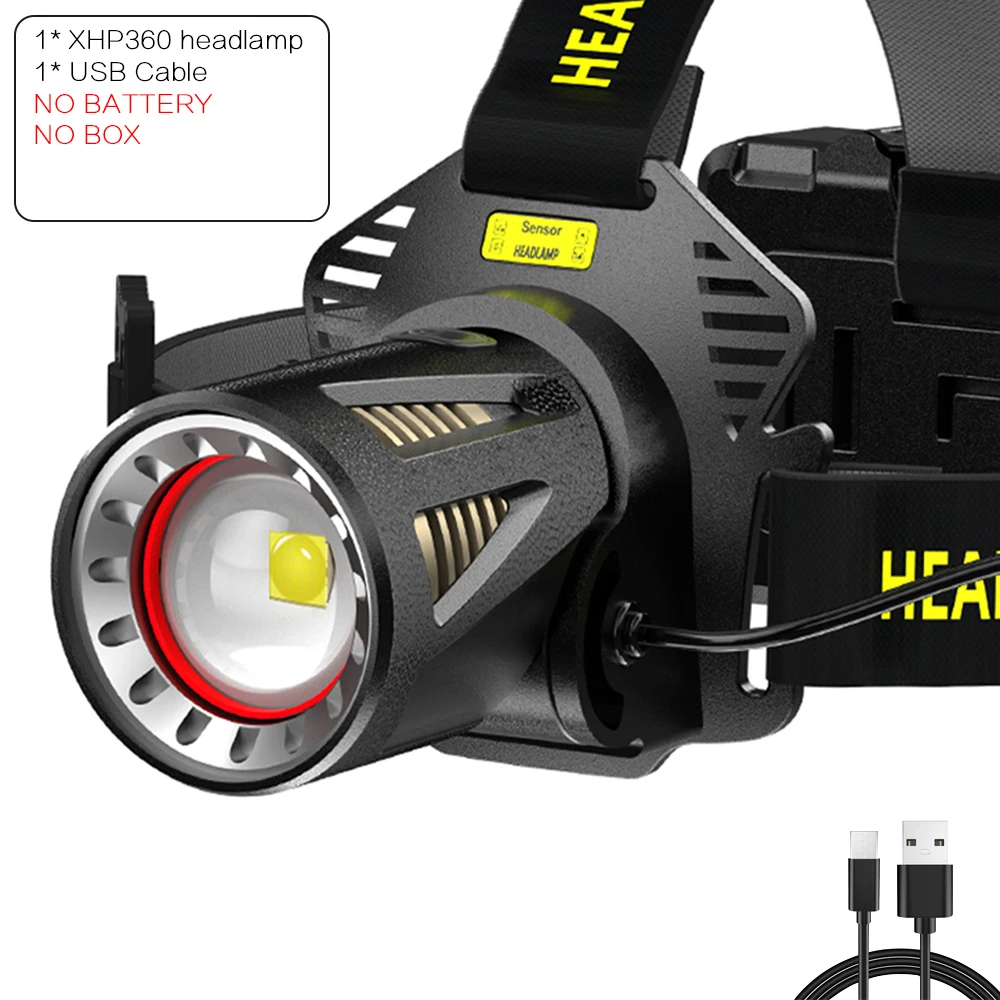 

OEING XHP360 налобный фонарь с датчиком