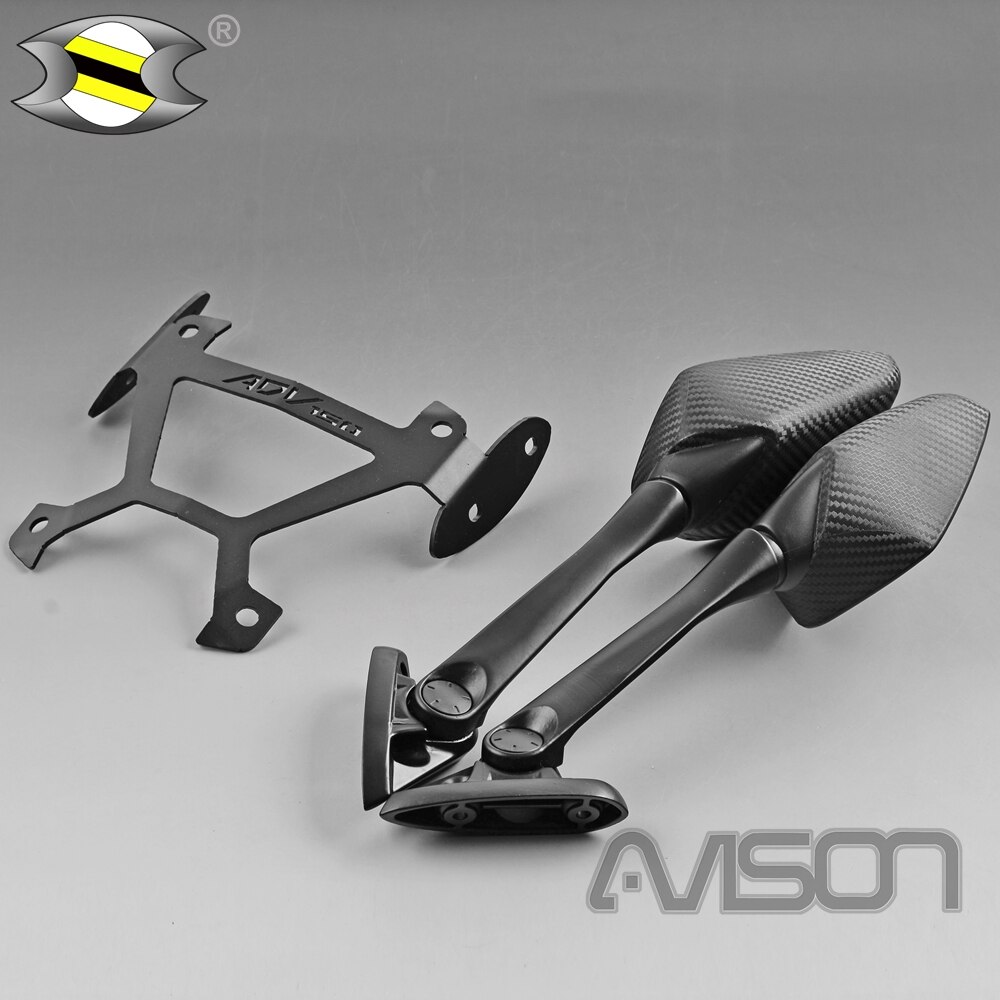 

Для мотоцикла ADV150 ADV 150, модифицированное зеркало, боковое зеркало, подставка, крепление для зеркала заднего вида, фиксированный кронштейн