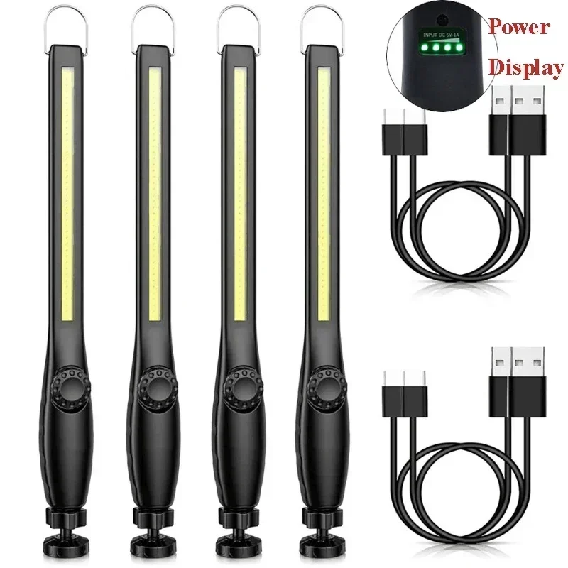 

HUANJI Магнитный USB-фонарик