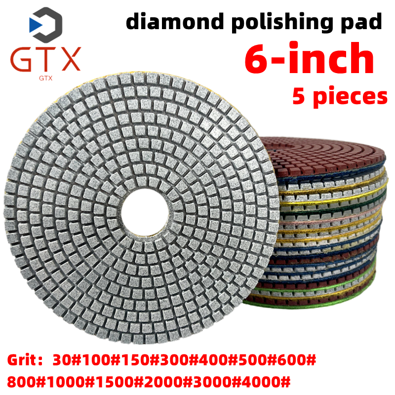 

Полировальная накладка GTX 6 Inch 150mm алмазная