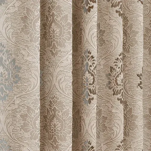 

NAPEARL жаккардовые полузатеняющие шторы коричневые