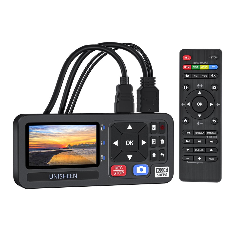 

UNISHEEN HD Видеозахватник 1080P