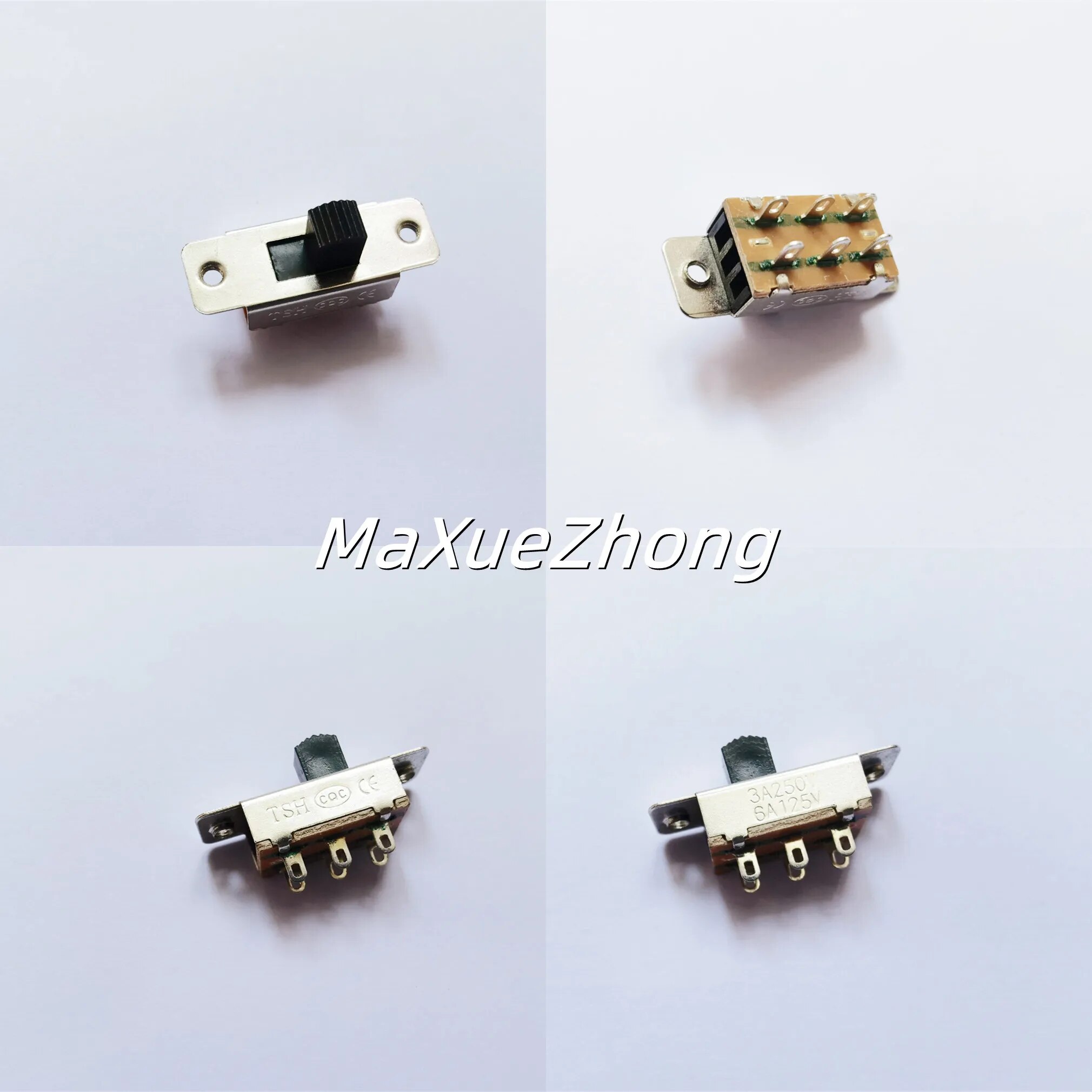 

Оригинальный новый 100% TSH 3A250V 6A125V ON-ON 6-контактный тумблер с ручкой