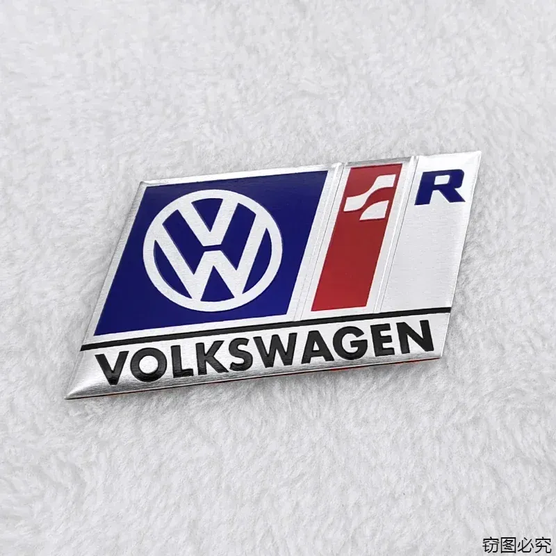 

Для Volkswagen VW Logo R Line Golf Polo Passat Jetta Tiguan Touareg Touran Scirocco декоративный значок из алюминиевого сплава, автомобильная наклейка