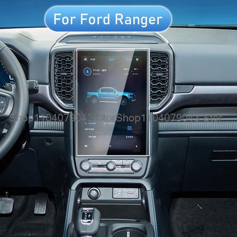 

Защитная пленка из закаленного стекла для Ford Ranger Wildtrak Raptor 2024 2025 12 дюймов, защита экрана GPS-навигации для автомобиля