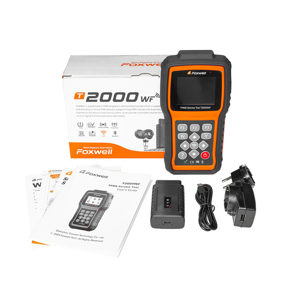 

FOXWELL T2000WF Датчики TPMS Инструмент для диагностики и обслуживания программирования Система контроля давления в автомобильных шинах PK t2000 pro