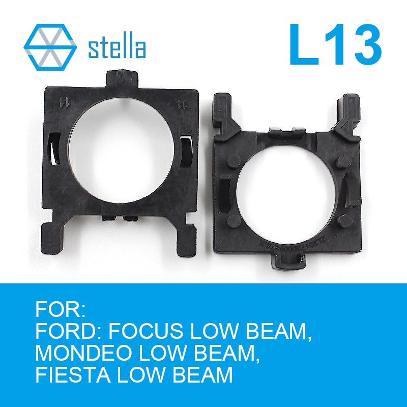 

Stella 2 шт. H7 светодиодные держатели фар/адаптеры цоколь лампы для FORD FOUCS ближнего света/для ближнего света MONDEO/для ближнего света FIESTA