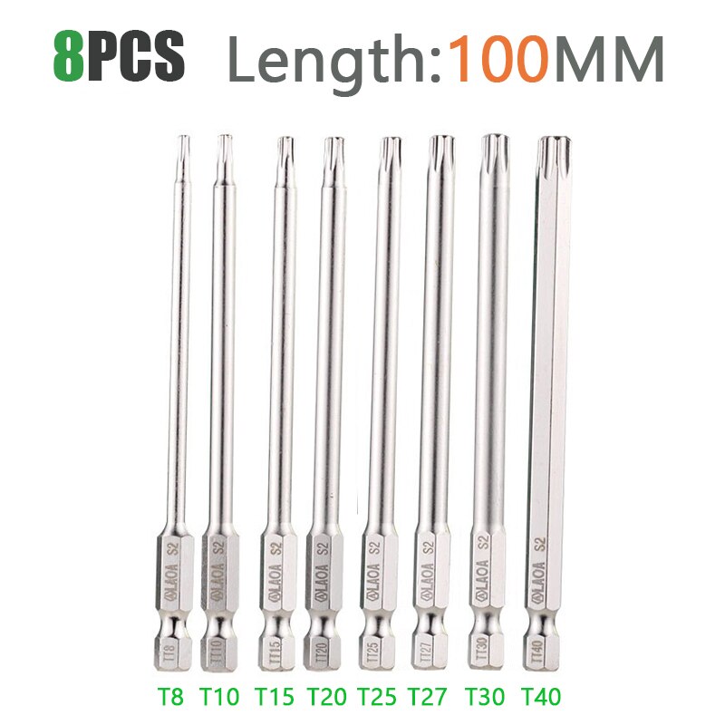 

Набор отверток LAOA Torx T8-T20-T40