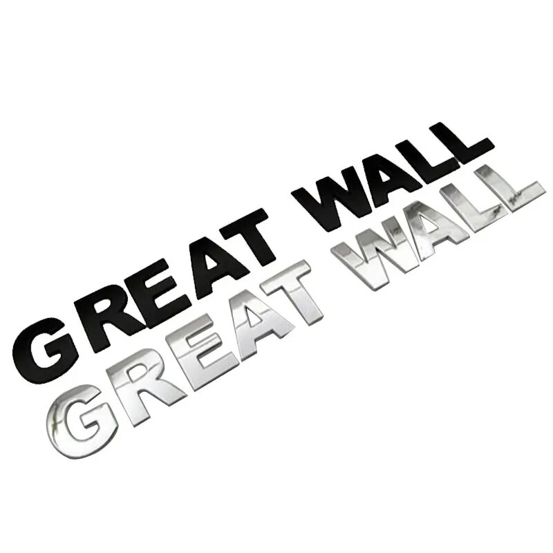 

Для Haval Great Wall Cuv H3 H5H2H1H6 H8H9 F7 M6 все серии металлическая надпись на передней и задней части модифицированной автомобильной наклейки