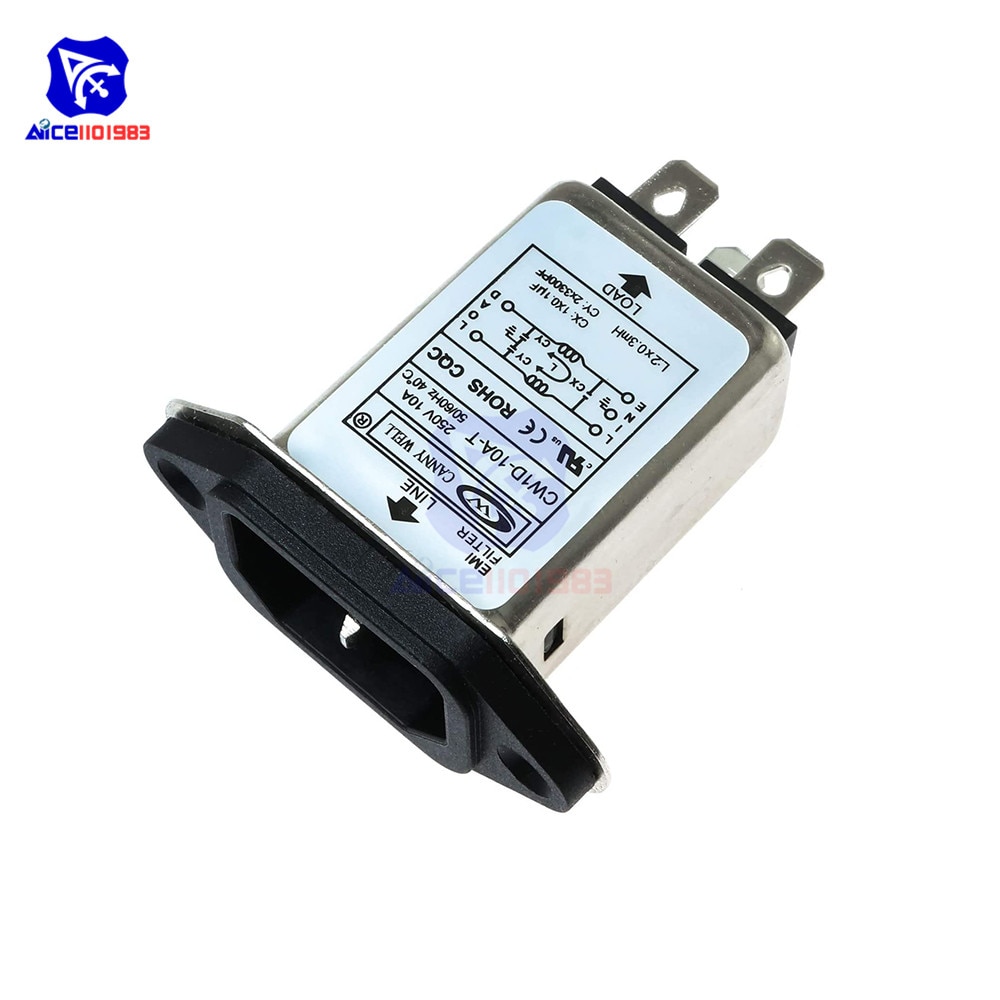 

Активный фильтр Diymore CW1D-10A-T черный