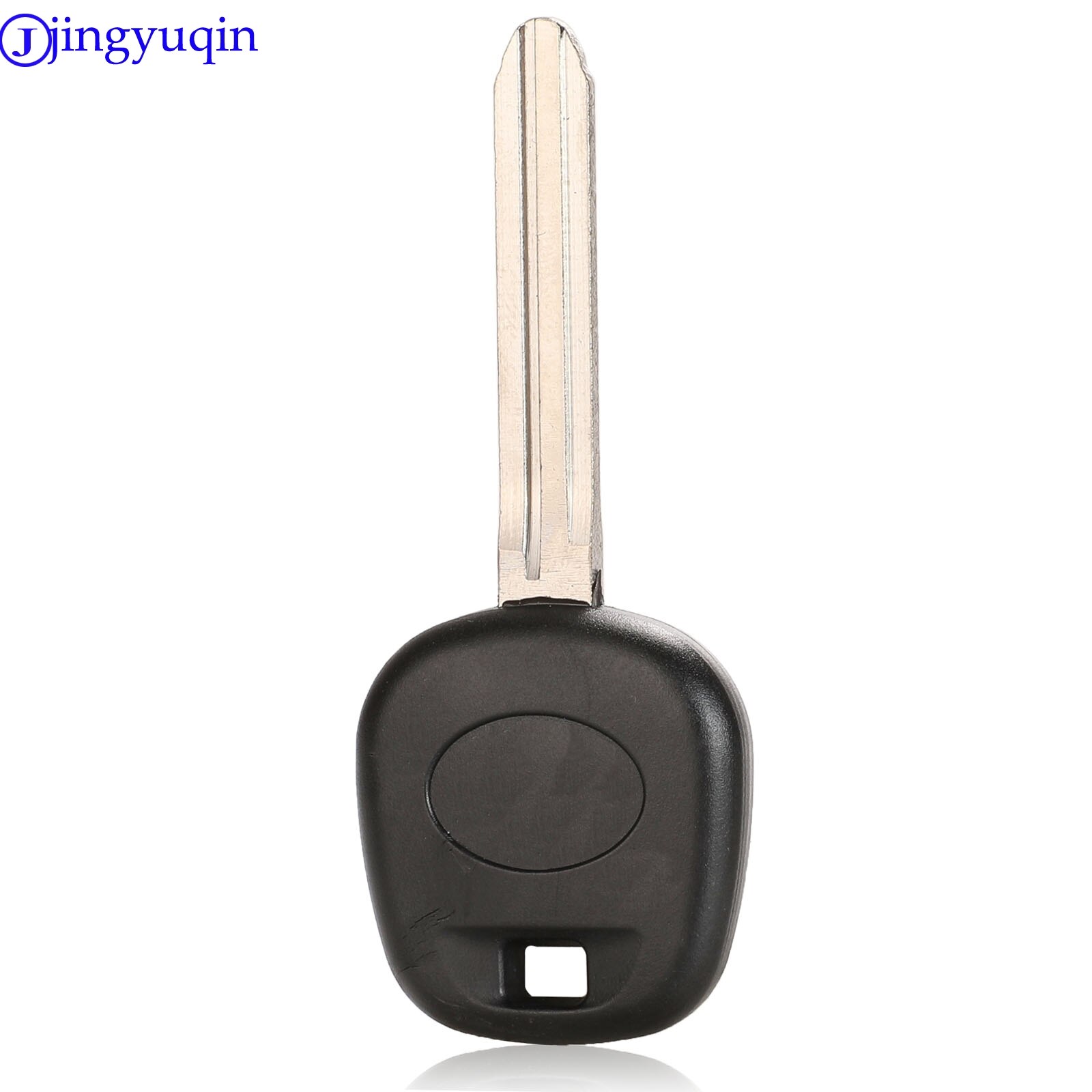

Прозрачный ключ-транспондер jingyuqin для Toyota Rav4 Prado Corolla Camry Reiz Highlander Yaris Corolla с лезвием TOY43