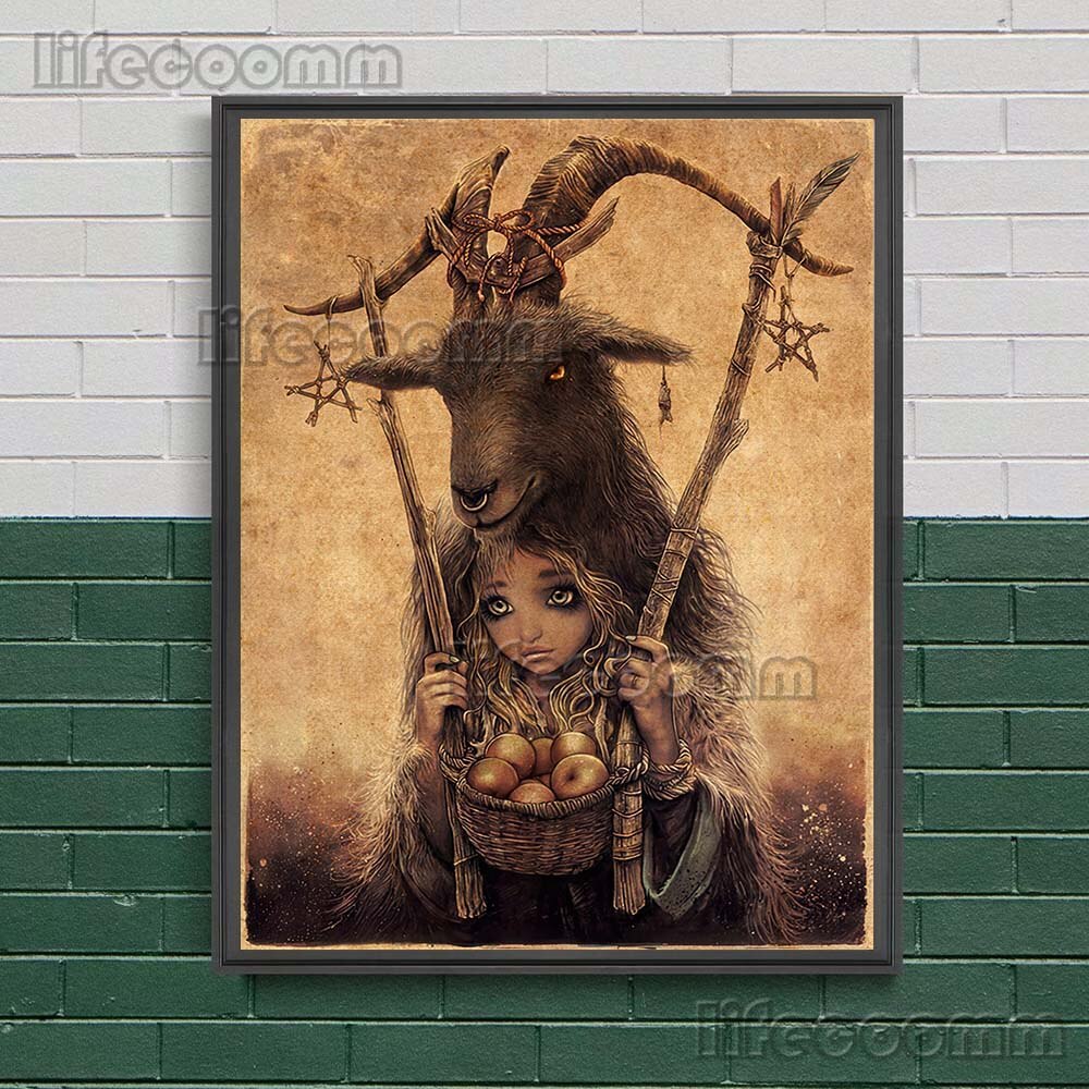 

Настенная живопись Medusa And Shaman Witches