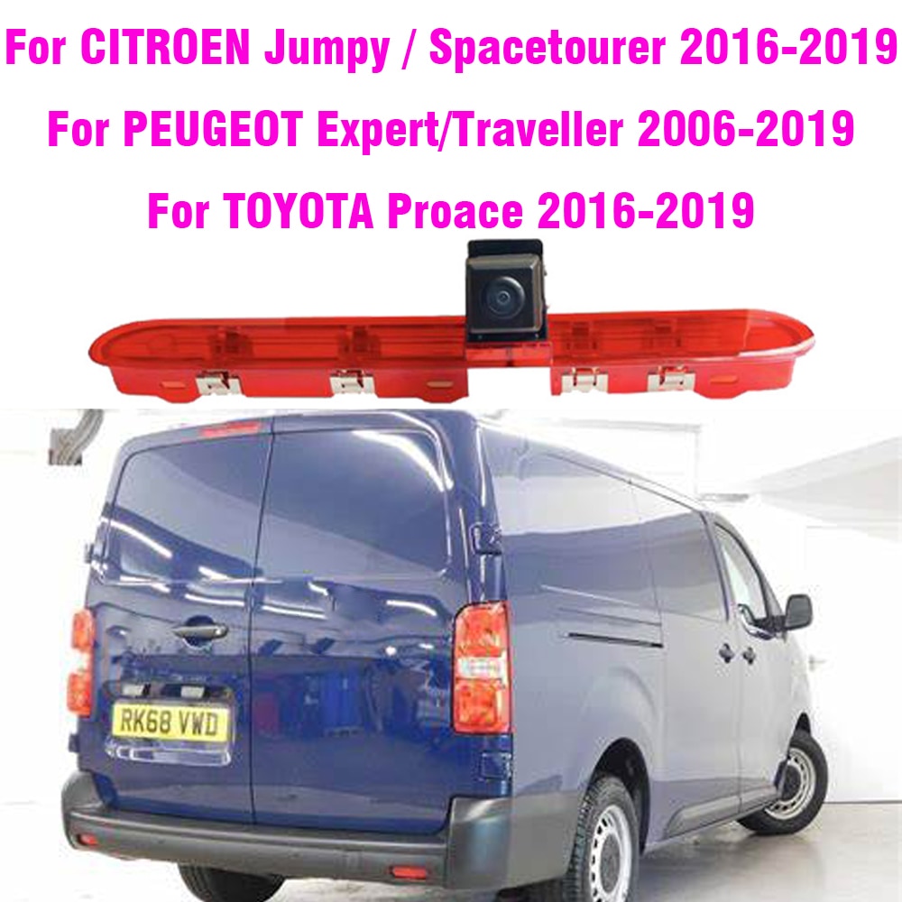 

Автомобильный стоп-сигнал, камера заднего вида для Peugeot Expert, Citroen, отправка для Toyota Proace Van 2016-2019