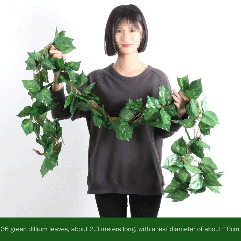 

Искусственная гирлянда из шелка Loeoi, 230 см, зеленый