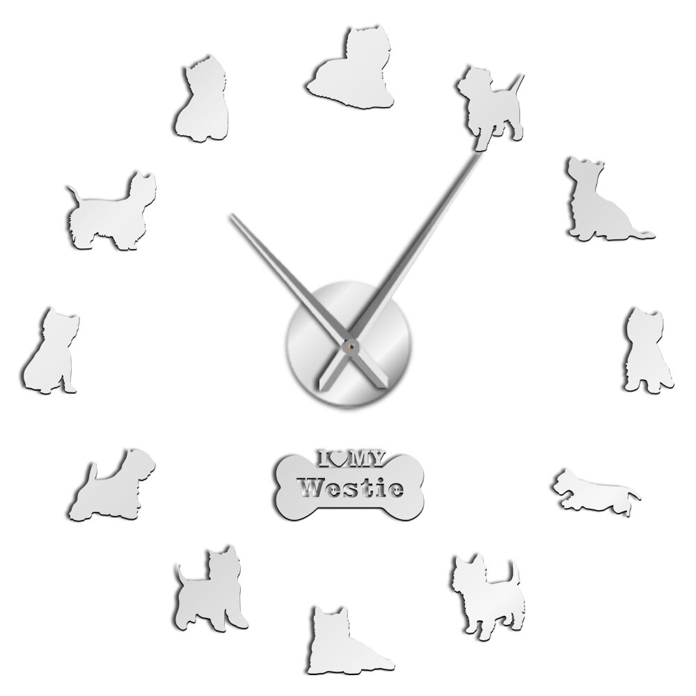 

Настенные часы West Highland White Terrier The Vinyl Clock