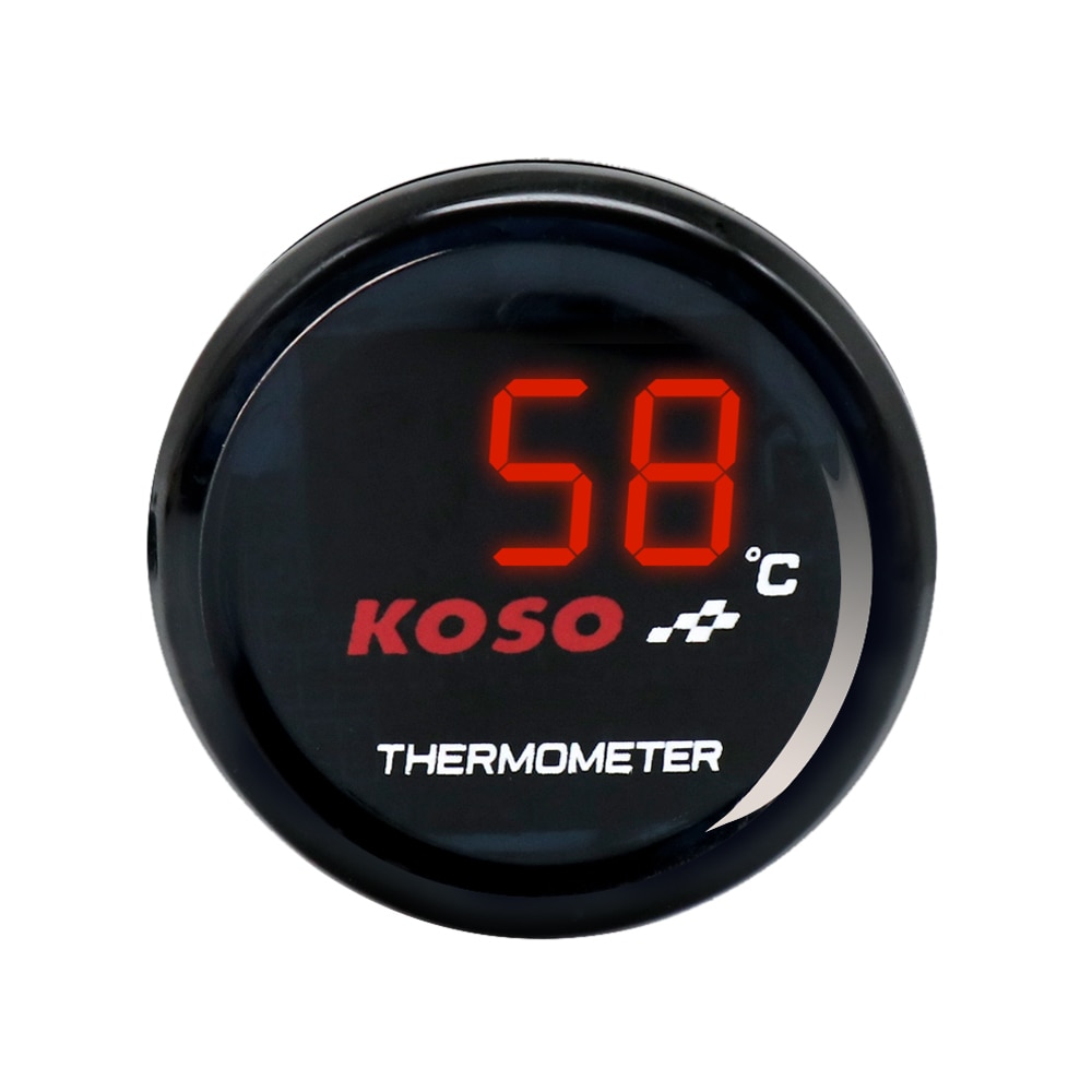 

Alconstar Universal Koso 0 ° C-120 ° C Мотоцикл Мотоцикл Термометр Приборы Датчик температуры воды Цифровой дисплей Измеритель