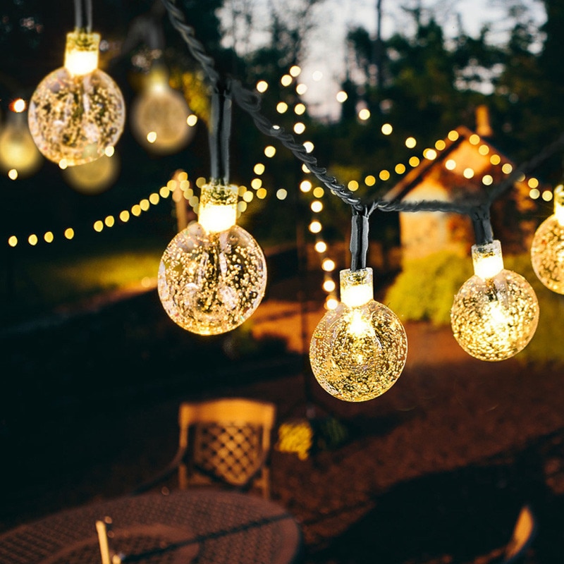 

ECLH Солнечный светильник 50 LED тёплый белый 10 м