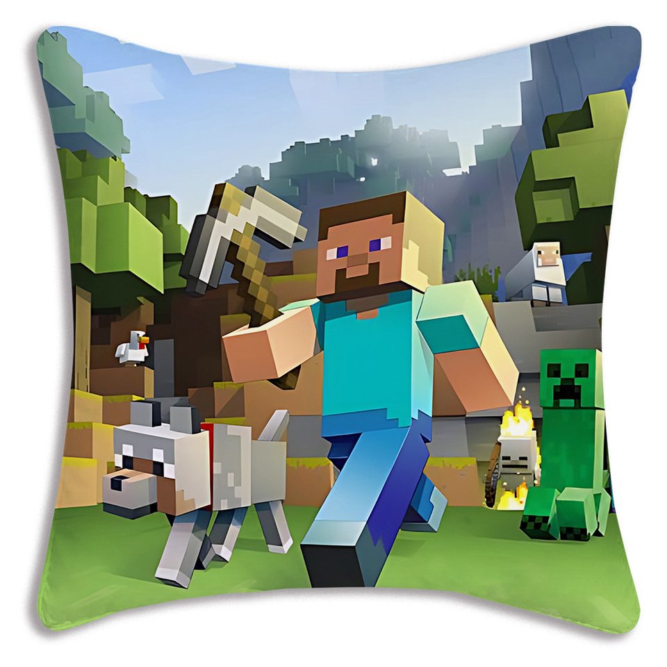 

Наволочки MINISO Minecraft детские двухсторонние