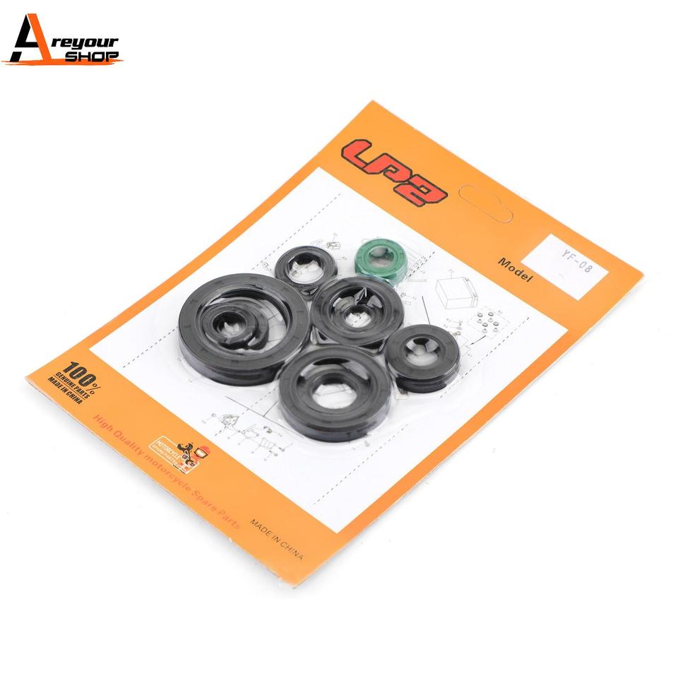 

Areyourshop, 10 шт., для Honda CR125R CR125 CR 125 125R 1987-2003 2000 2001 2002, полный комплект сальник двигателя
