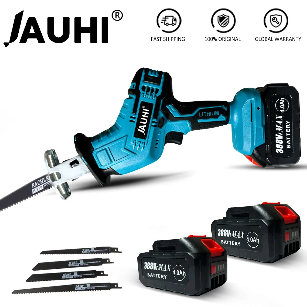 

Беспроводная сабельная пила JAUHI для аккумулятора Makita 18В
