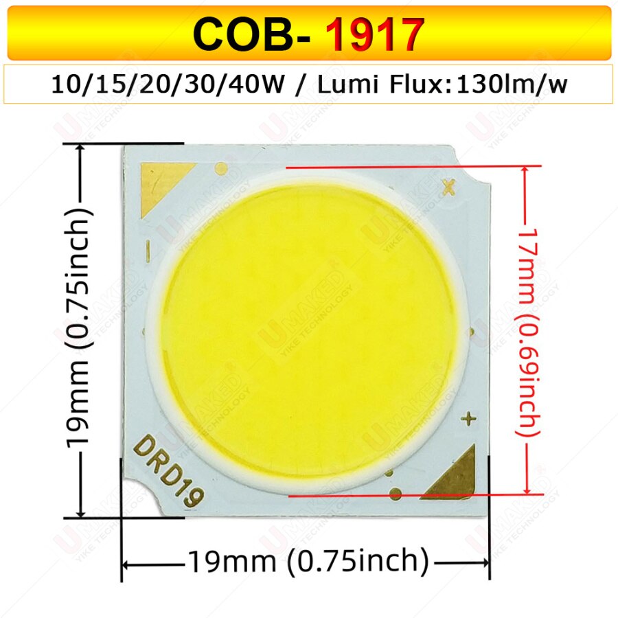 

Светодиодная лампа Umaked COB 10/15/20/30/40 Вт