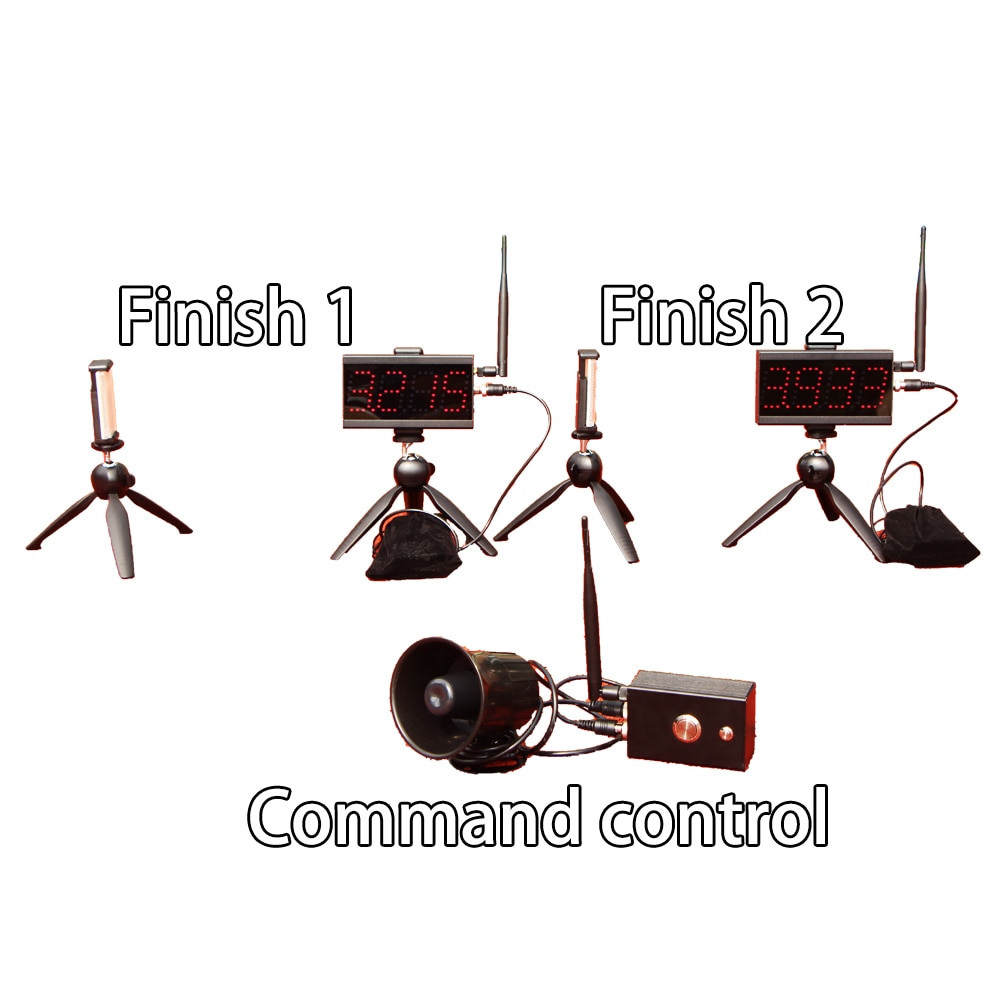 

CS-003 беспроводной лазерный таймер подходит для sprinting, racing, sports дрессировки, инфракрасная Индукционная Точная синхронизация системы