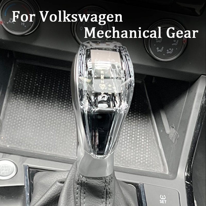 

Для Volkswagen Magotan CC Golf Scirocco Beetle Touareg Tiguan Passat Jetta модифицированный кристаллический рычаг переключения передач, ручка переключения передач, светодиодный дисплей