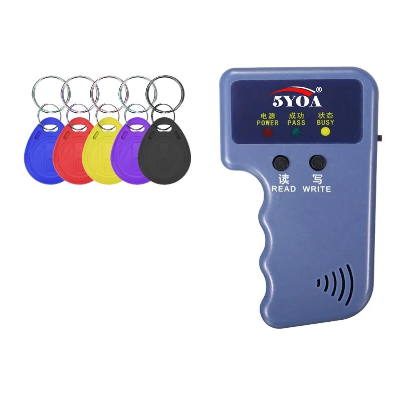 

Ручной 125 кГц EM4100 TK4100 RFID-считыватель, Записывающее Устройство, Программатор Для Копирования