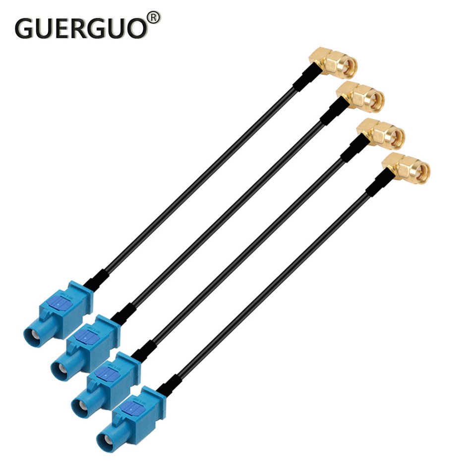 

GuerGuo RG174 SMA to Fakra Z кабель