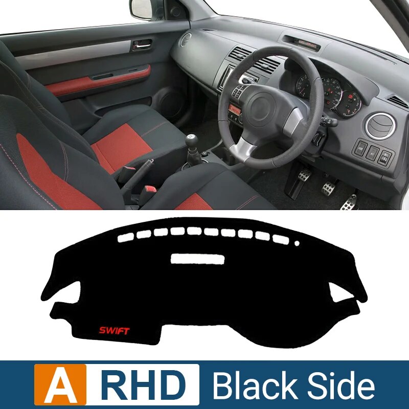 

Для Suzuki Swift Sport 2005 2006, 2007, 2008, 2009, 2010, крышка приборной панели автомобиля, избегайте световых накладок, нескользящие ковры, аксессуары для интерьера