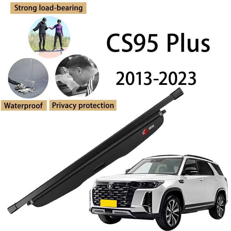 

Для 2013-2023 Changan CS95/Plus крышка багажника экран конфиденциальности выдвижной водонепроницаемый багажный щиток аксессуары Para Auto
